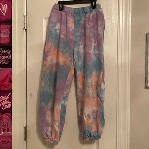 tie-dye sweatpants